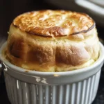 Soufflé au Grand Marnier doré et gonflé