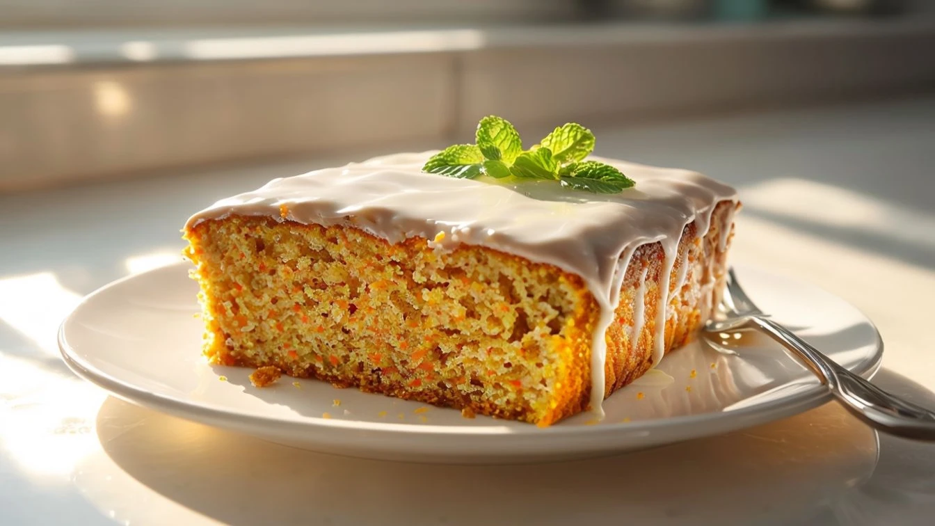 Gâteau aux carottes et aux épices d'automne