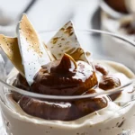 crème aux marrons avec éclats de meringue