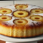 Gâteau renversé à l’ananas caramélisé maison