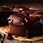 Moelleux au chocolat fondant sorti du four, cœur coulant