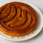 tarte tatin de banane caramélisée faite maison