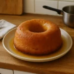Baba au rhum maison traditionnel, dessert moelleux imbibé de rhum dans une cuisine authentique