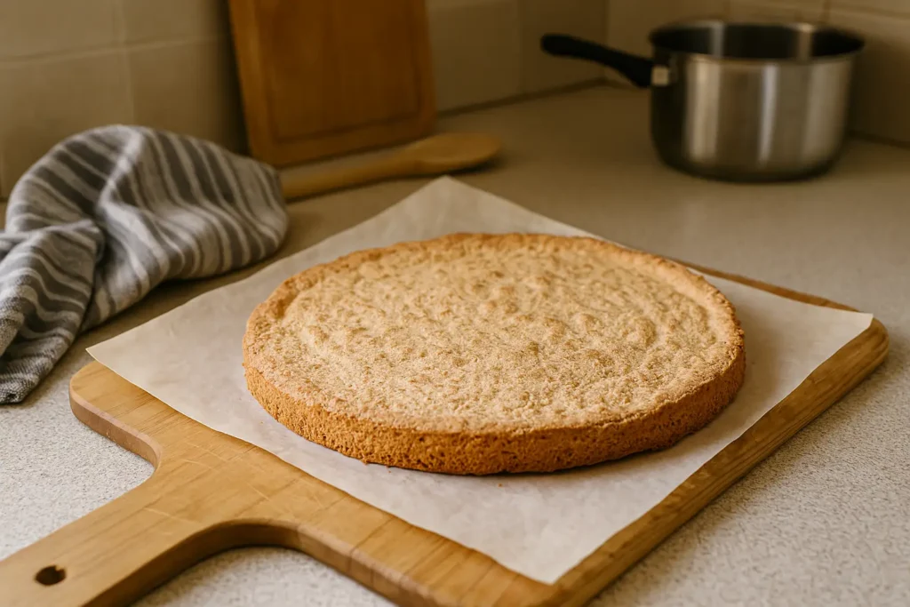 Photographie de biscuits à la cannelle moelleux faits maison, présentés dans une cuisine authentique avec des ustensiles autour, illustrant une recette simple et chaleureuse à préparer pour les fêtes ou le goûter.