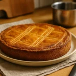 Gâteau breton traditionnel fait maison dans une cuisine familiale
