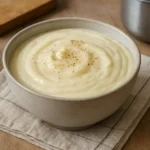 béchamel sans beurre maison dans une casserole