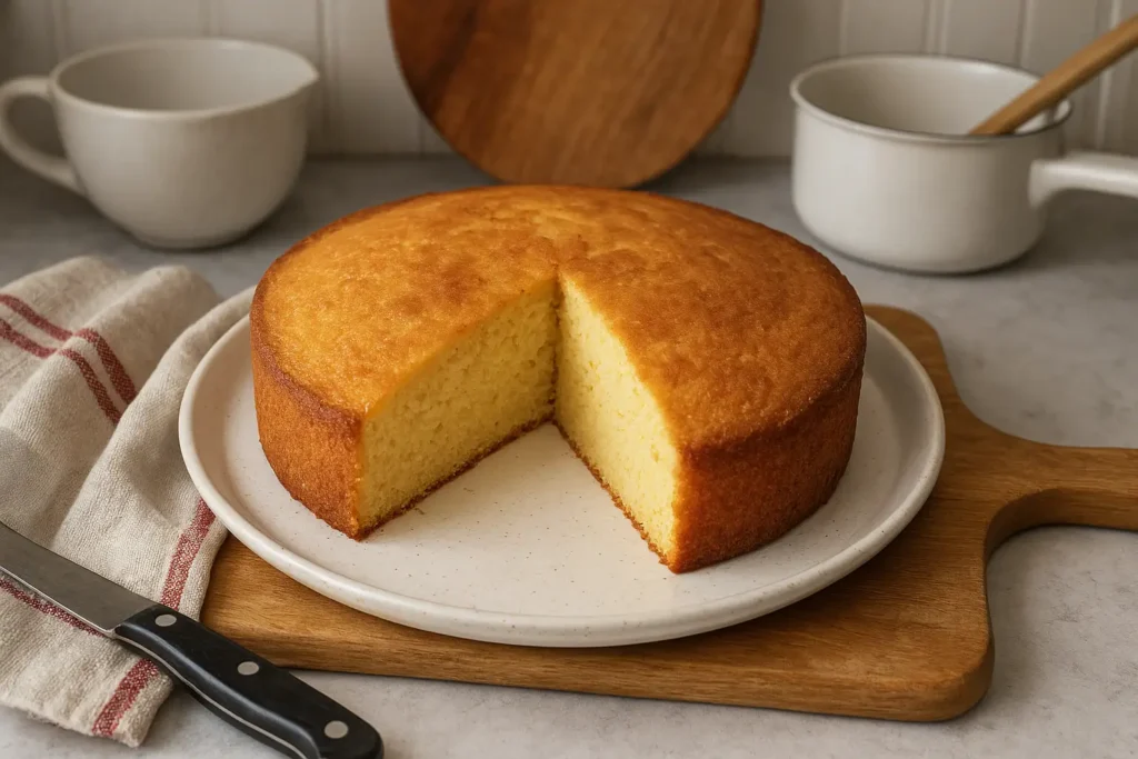 Gâteau moelleux aux jaunes d’œufs fait maison, recette facile et économique