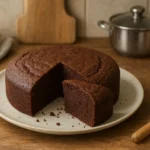 Photo d’un gâteau au chocolat sans lait moelleux et fait maison, recette facile et gourmande sans beurre ni lactose.