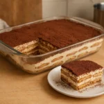 Gâteau sans cuisson au petit beurre fait maison, dessert facile et gourmand préparé sans four.