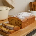 gâteau allemand traditionnel moelleux fait maison sur table de cuisine