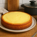 Gâteau portugais maison à la crème – Dessert portugais traditionnel moelleux et doré.