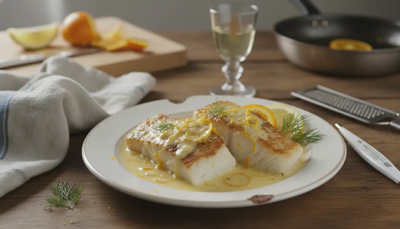 Dos de cabillaud rôti au four, recette simple et légère pour un poisson tendre et fondant