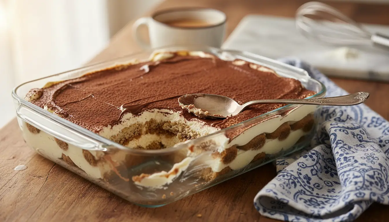 Tiramisu au Nutella maison, dessert italien sans cuisson, crémeux et gourmand