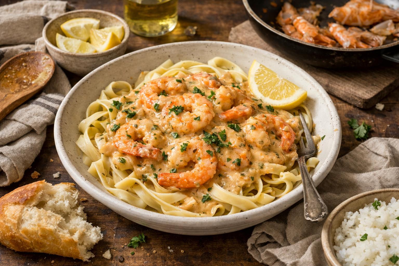 Sauce aux crevettes - Facile fait maison