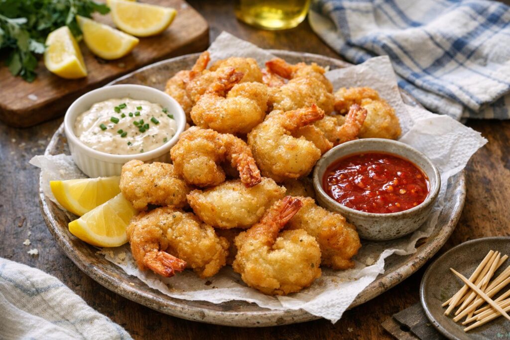 Beignets de crevettes - Facile fait maison