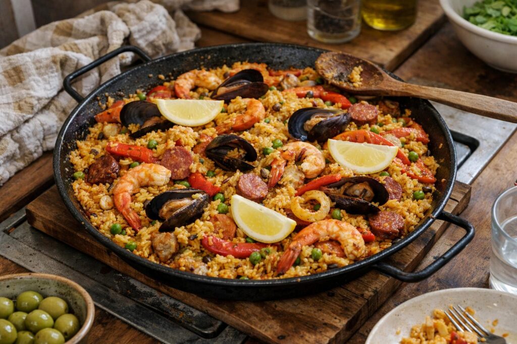 paella recette Facile fait maison
