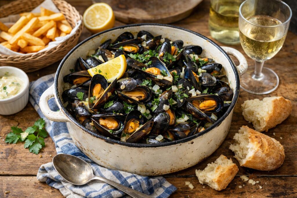 moules marinières - Facile fait maison
