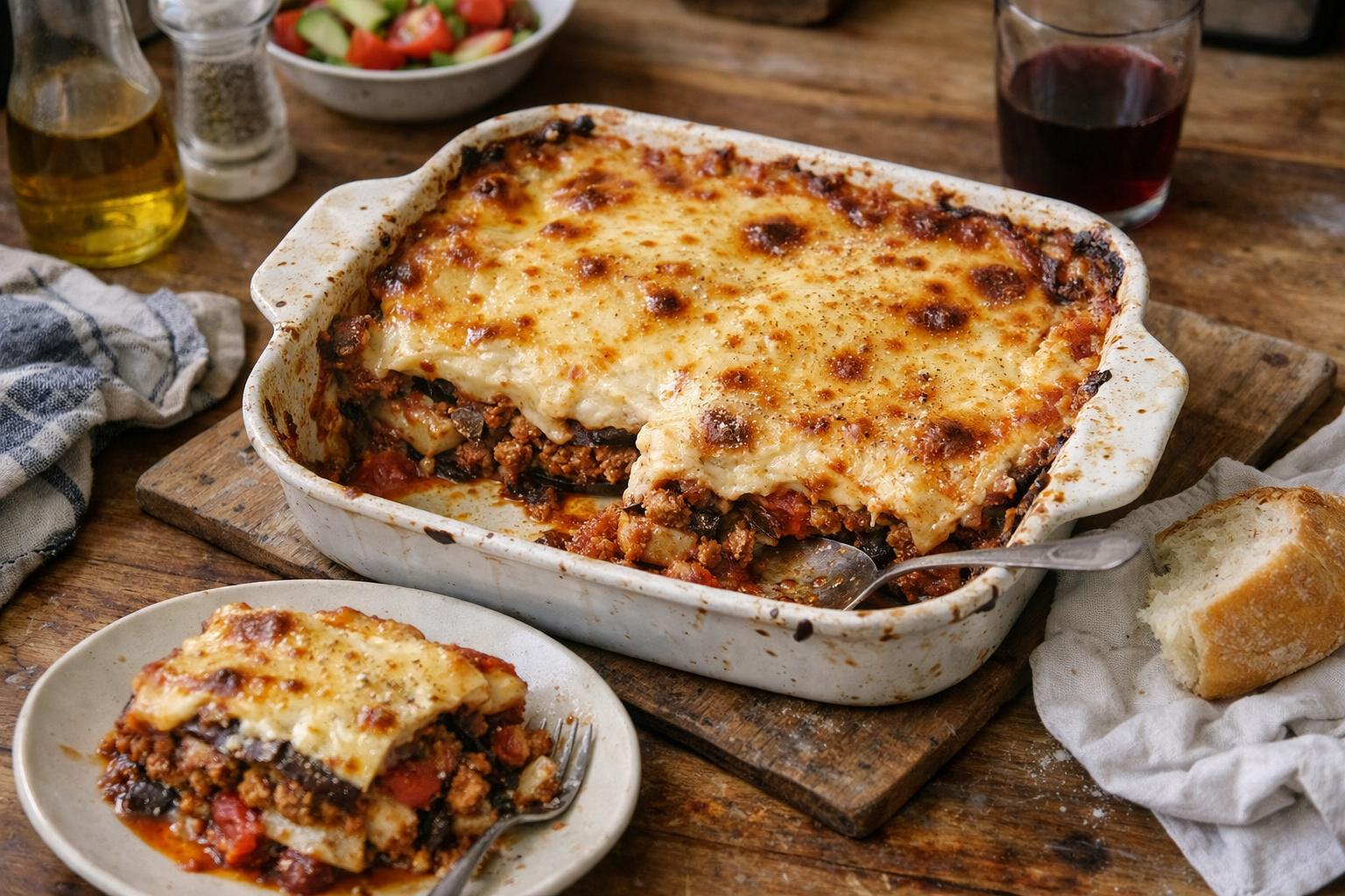 moussaka Facile fait maison