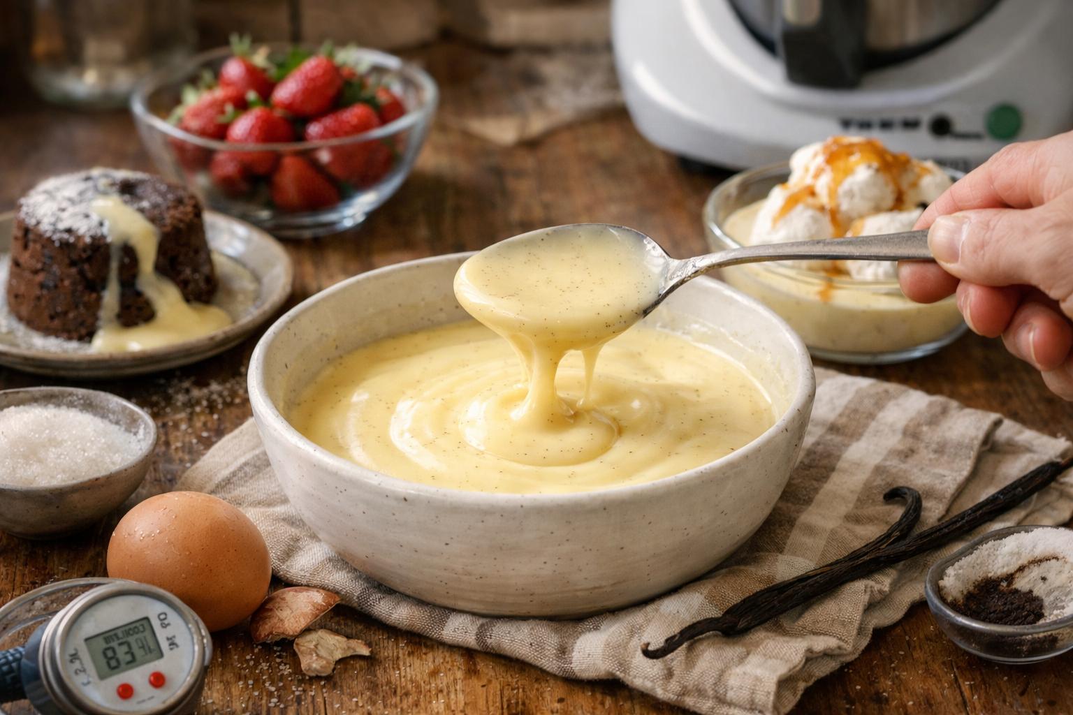 Crème anglaise - Facile fait maison