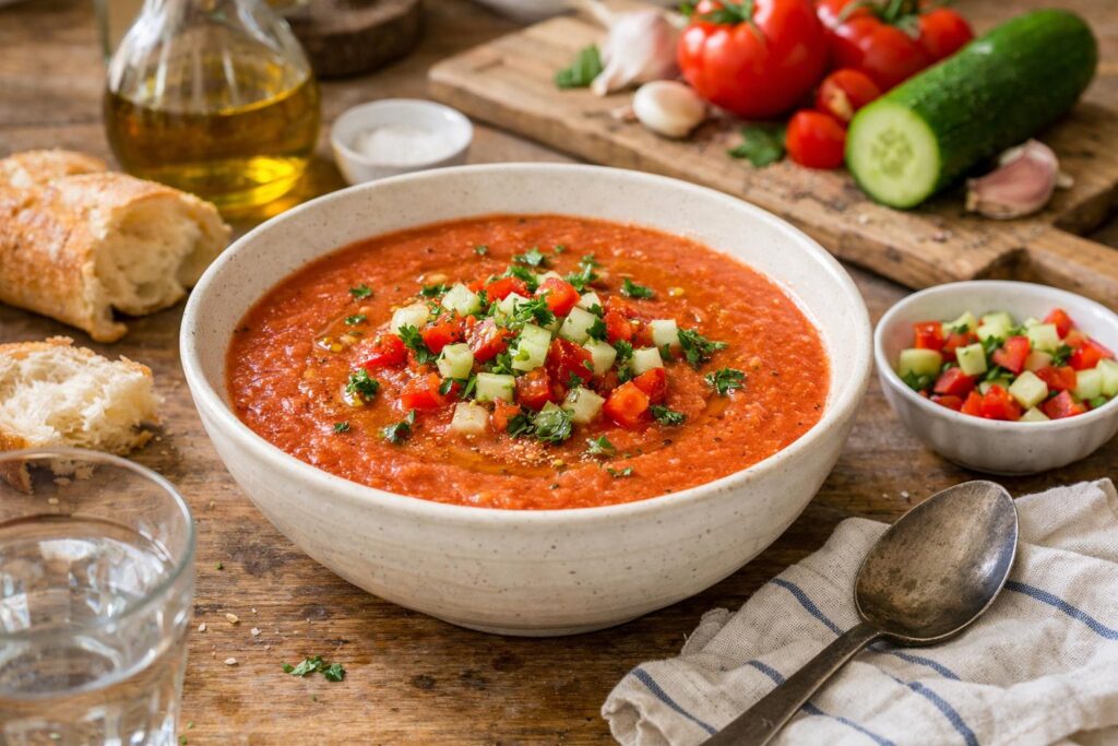 Gaspacho tomate - Facile fait maison