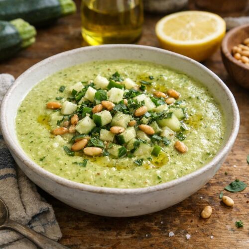 Gaspacho Courgette Thermomix