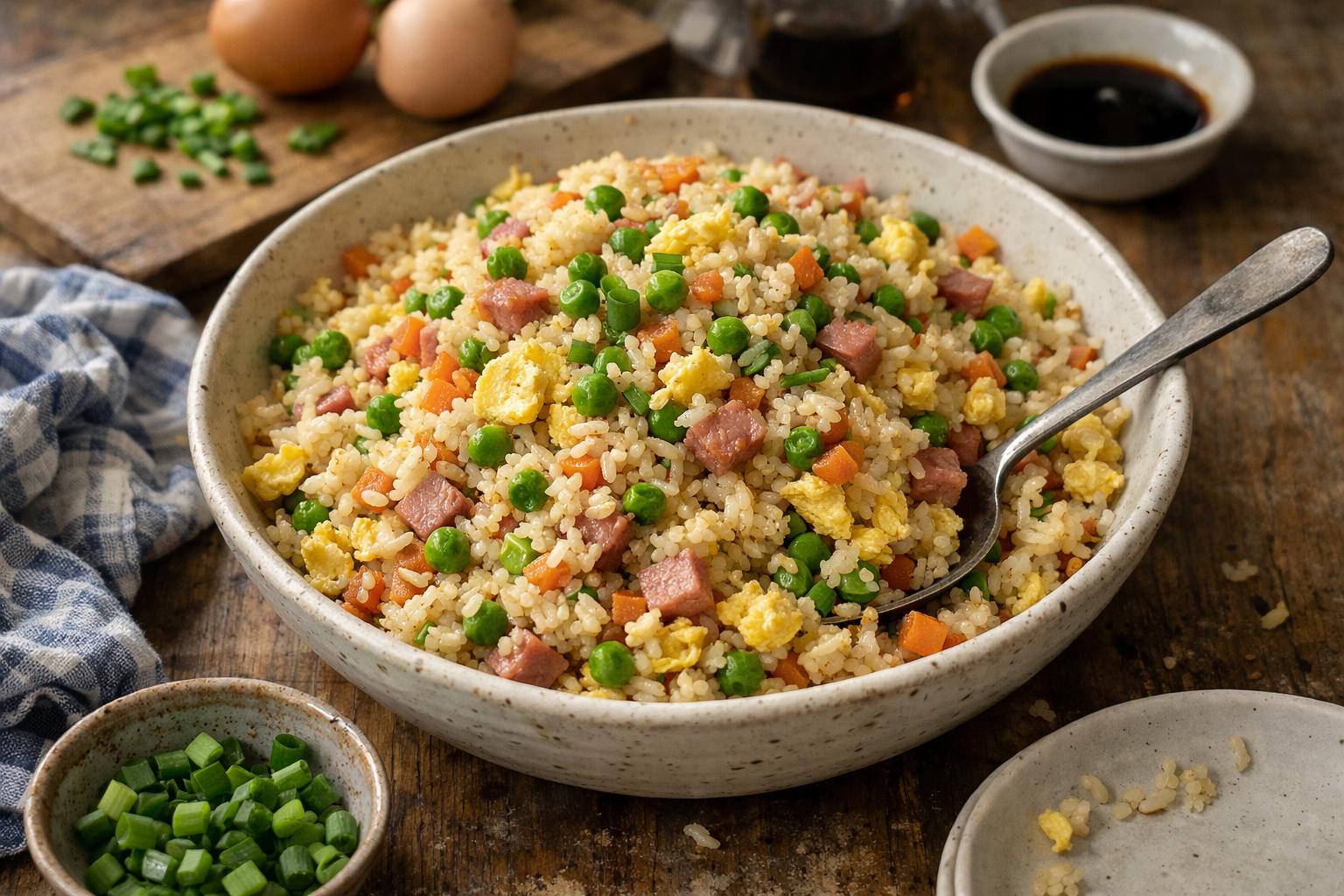 riz cantonais - Facile fait maison