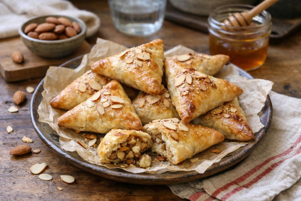 Samsa aux amandes Facile fait maison