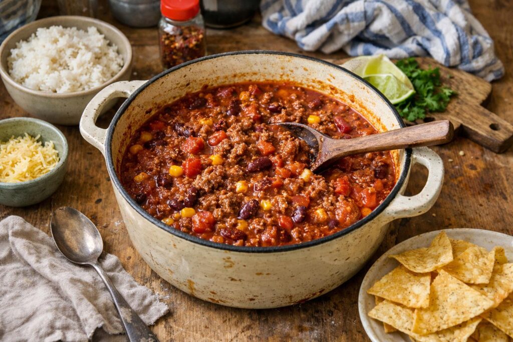 chili cone carne Facile fait maison