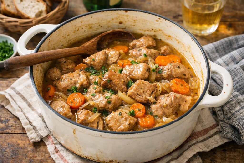 sauté de porc - Facile fait maison