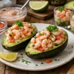 Avocat aux crevettes - Facile fait maison