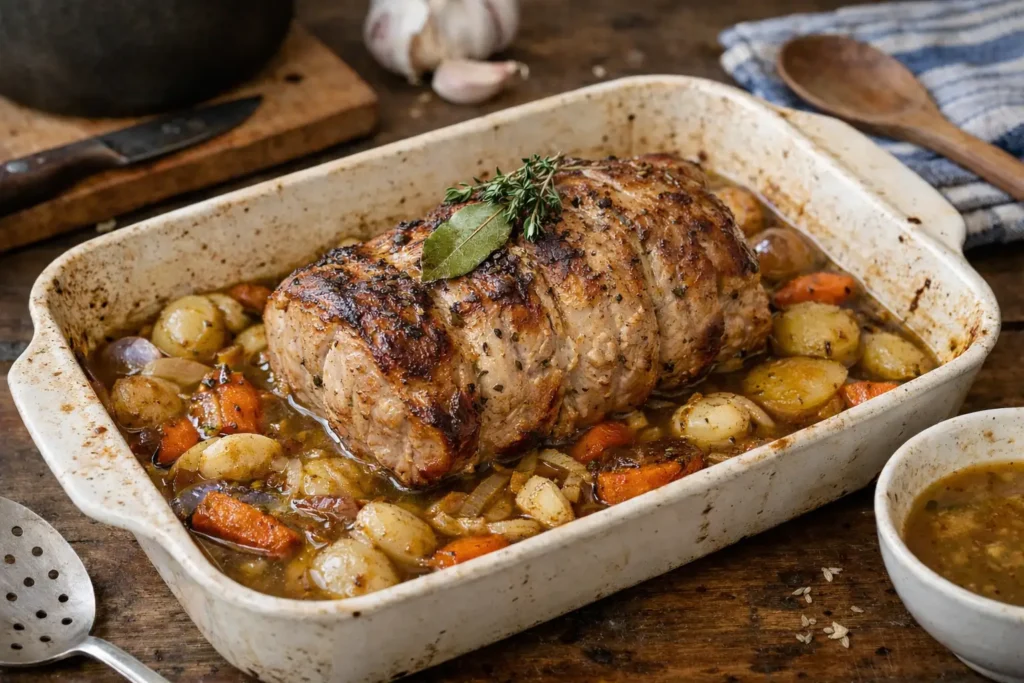 Roti de porc - Facile fait maison