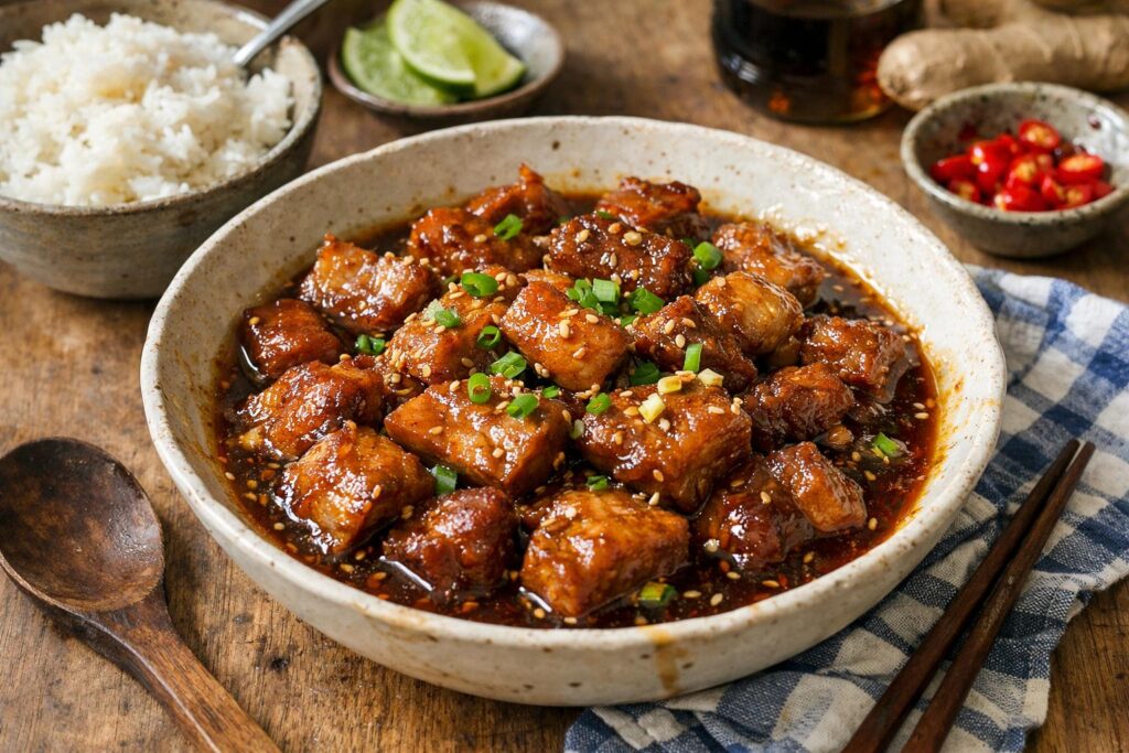 porc au caramel - Facile fait maison