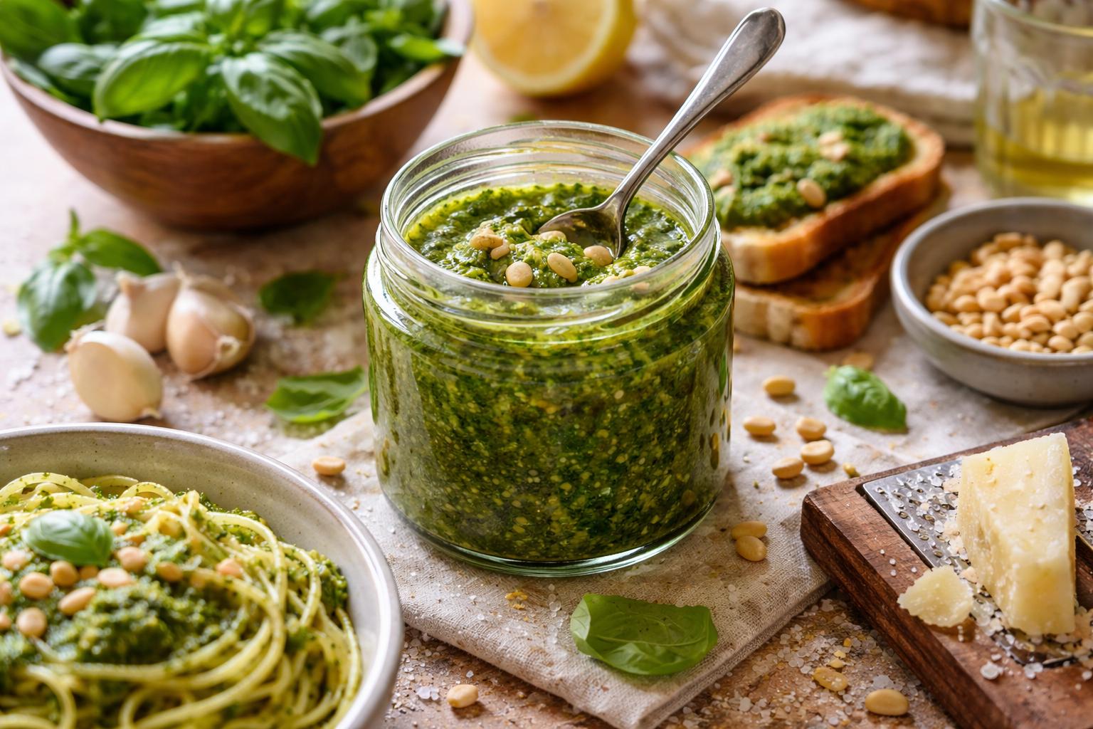 recette pesto - Facile fait maison