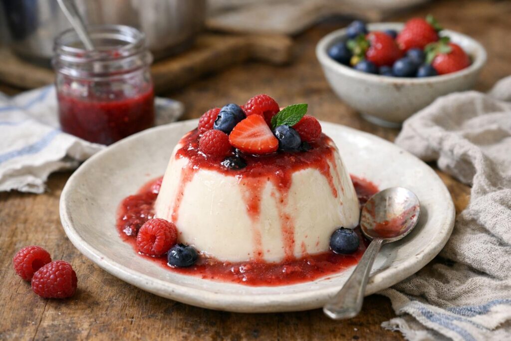 panna cotta recette - Facile fait maison