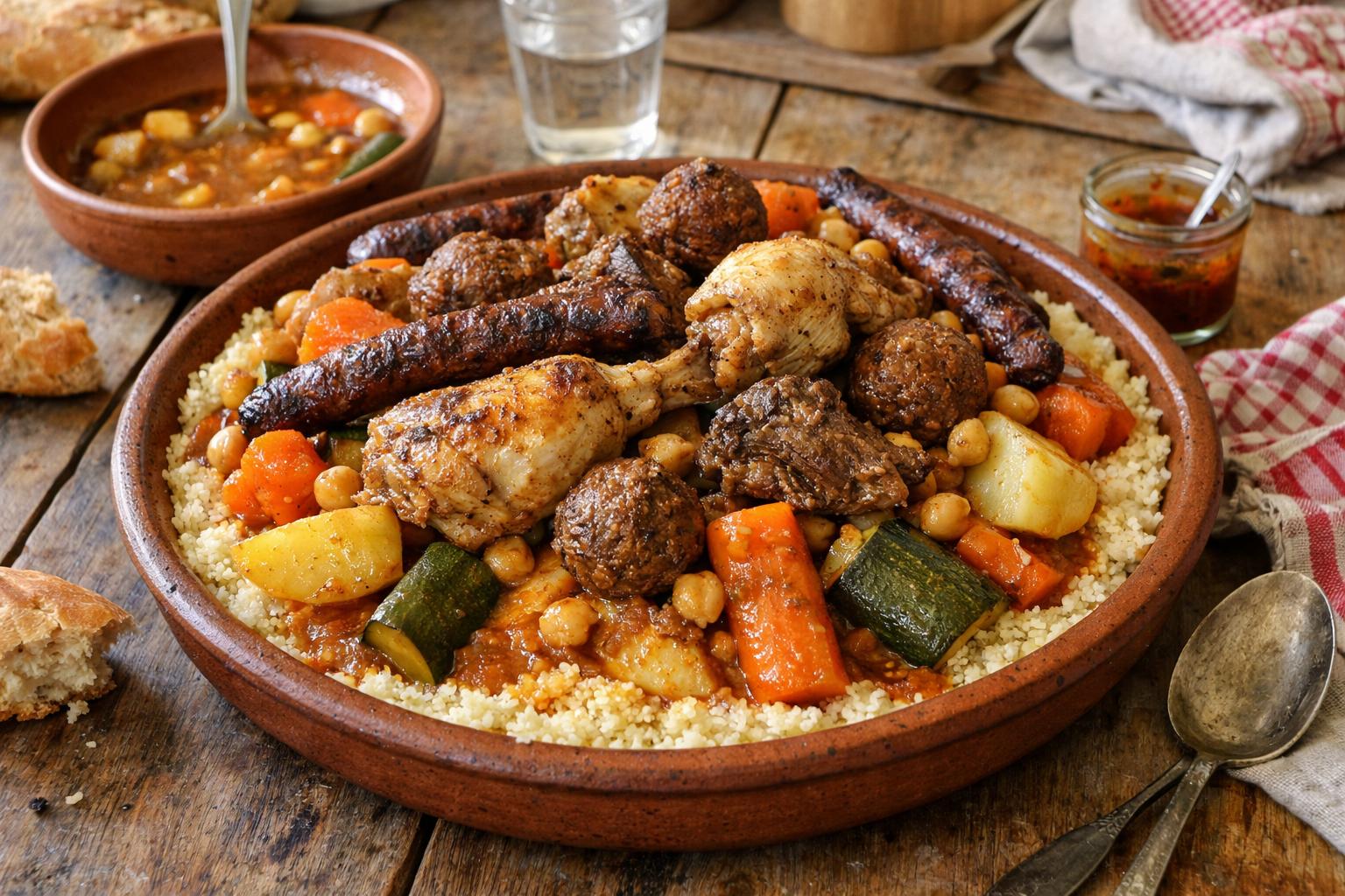 recette couscous royal - Facile fait maison