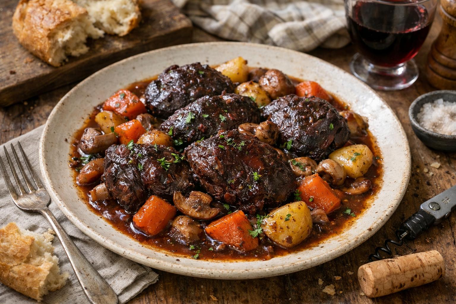 recette joue de boeuf - Facile fait maison