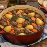 Bœuf aux pommes de terre (ragoût fondant) - Facile fait maison