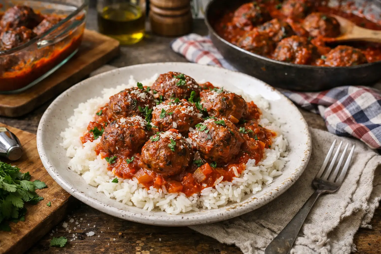 Boulettes de viande hachee au four - Facile fait maison