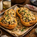Butternut farcie végétarienne au riz et champignons - Facile fait maison