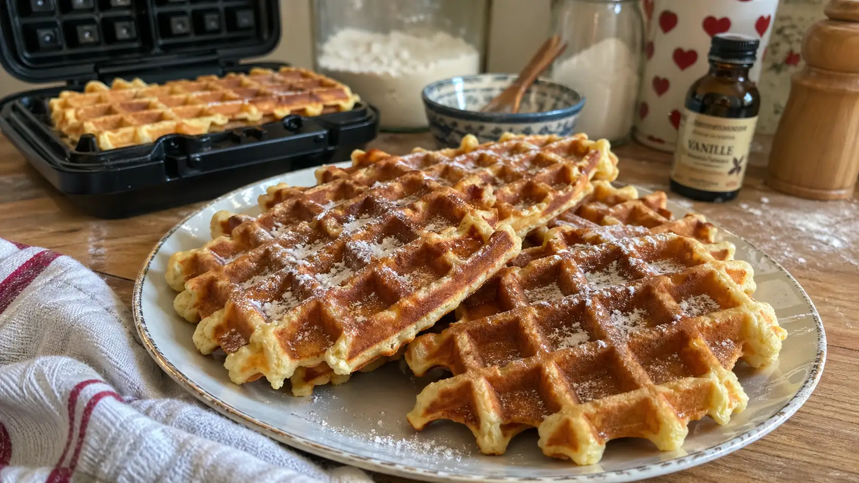 Gaufres grand-mère - Facile fait maison