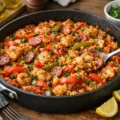 Marmite a l'espagnole (poulet, chorizo et riz) - Facile fait maison