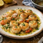 Saint-Jacques poêlées au beurre citronné - Facile fait maison