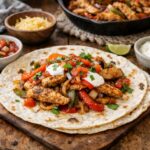 fajitas poulet - Facile fait maison