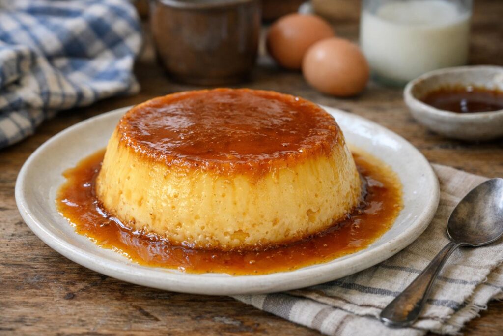 recette flan aux oeufs - Facile fait maison