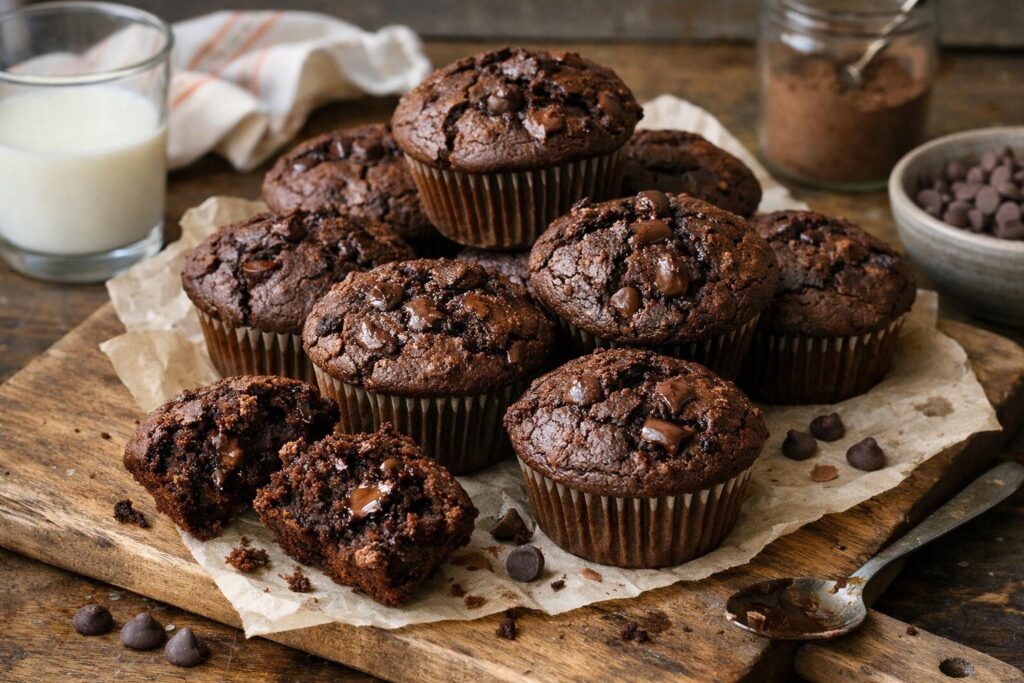 recette muffin chocolat - Facile fait maison