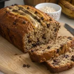 Banana bread healthy aux flocons d’avoine - Facile fait maison