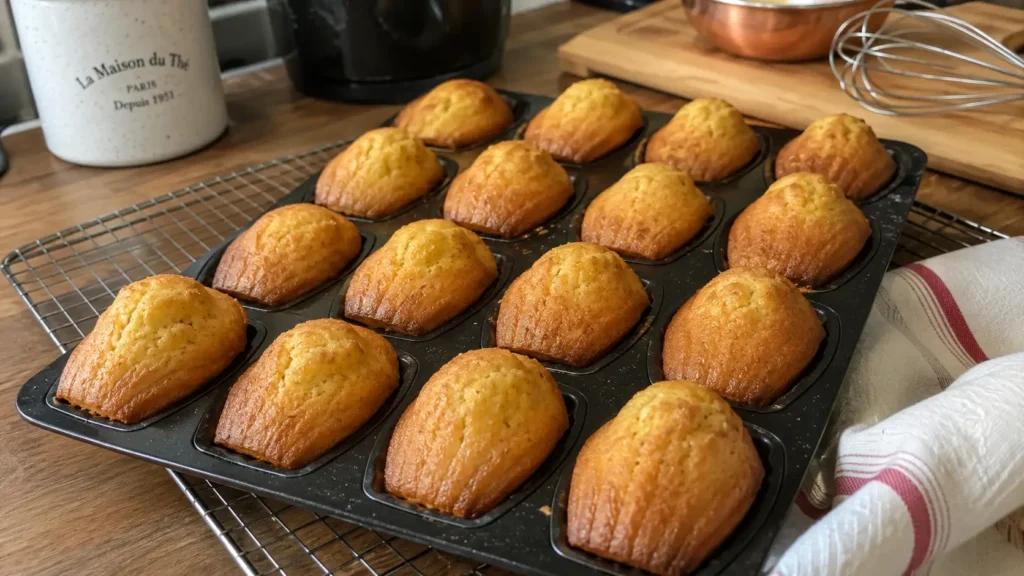 Madeleines moelleuses avec bosse - Facile fait maison