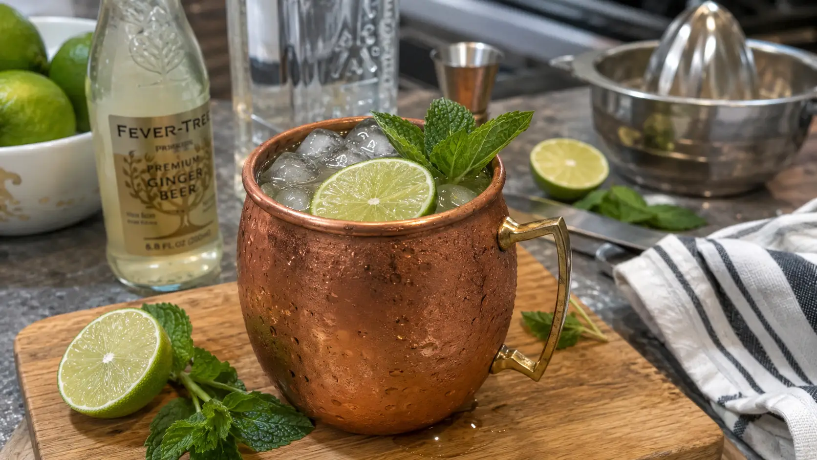 Moscow Mule (recette classique) - Facile fait maison