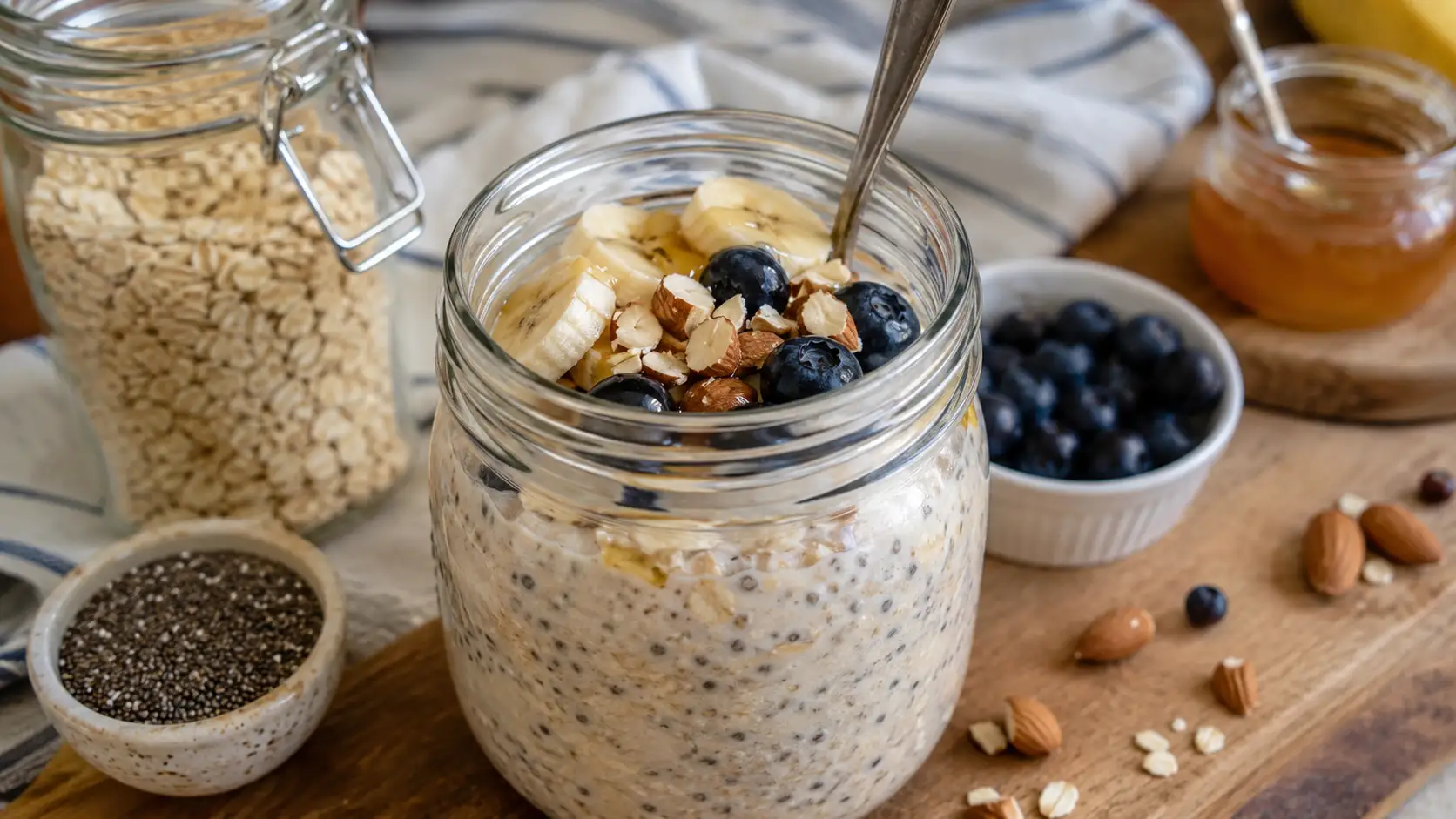 Overnight oats (recette de base) - Facile fait maison