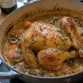 Pintade en cocotte au vin blanc - Facile fait maison